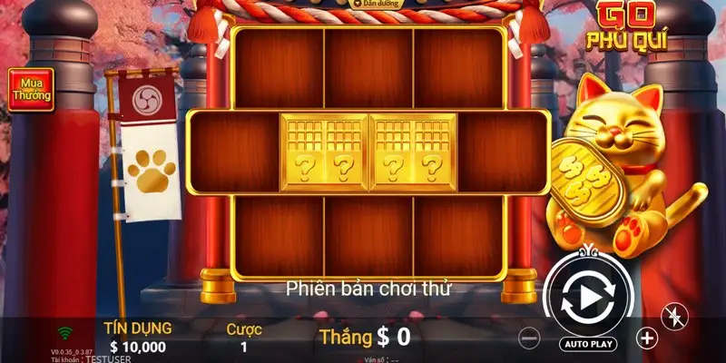 Đồ họa game slot siêu long lanh